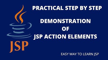 Demonstration of JSP action elements | JSP Action Elements | Advance Java JSP Action Elements Demo