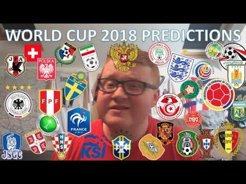 MY WORLD CUP 2018 PREDICTIONS - YouTube
