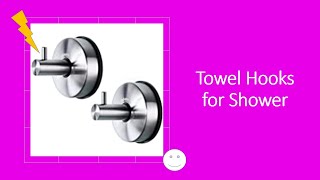 5 Most Wished Towel Hooks for Shower Available Online 2021