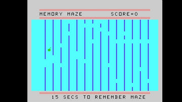 Ti99/4A Typed in Game from the Magazine :- Home Computer weekly (memory maze)