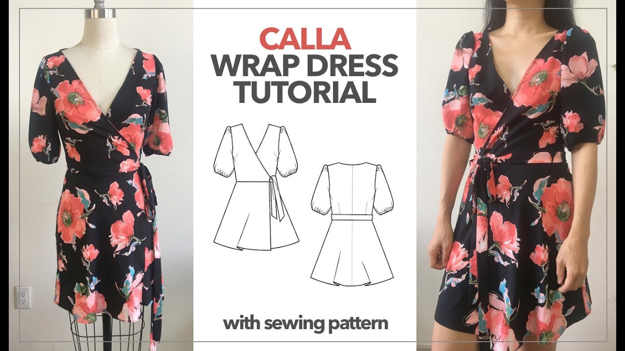 Free Wrap Dress Sewing Pattern ...