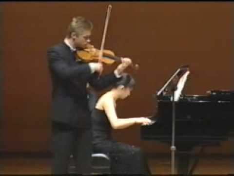 Violinist Tymur Melnyk Virtuoso Brahms Sonata 4/4 Yasuda