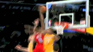 [ABJ] DeAndre Jordan Huge Slam Dunk vs Lakers (2011 Preseason)