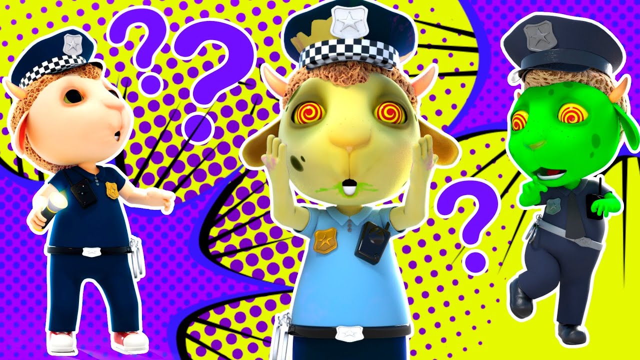 Cadê O Verdadeiro Policial? | Desenhos animados para crianças | Dolly e Amigos