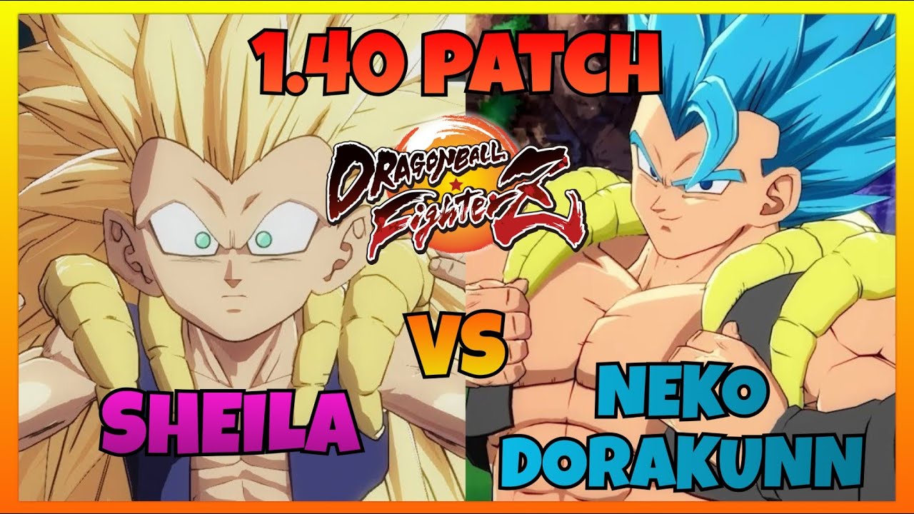 DBFZ 1.40 - SHEILA vs NEKODORAKUNN (Base Vegeta, Gotenks, Tenshinhan vs Gogeta Blue, Beerus, A. 21)