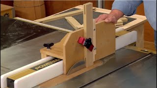 Cut Perfect Tenons with this Table Saw Jig!