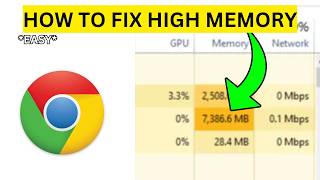 How To Fix Google Chrome High Memory Usage(EASY)