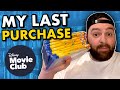 My final disney movie club purchases  bluray  4k movie collection update