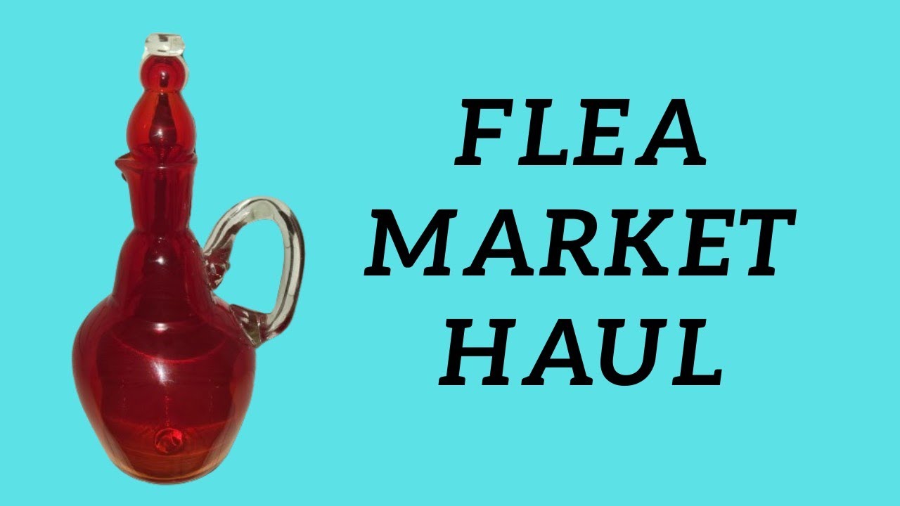 FLEA MARKET HAUL & AN AIR B&B TOUR YouTube