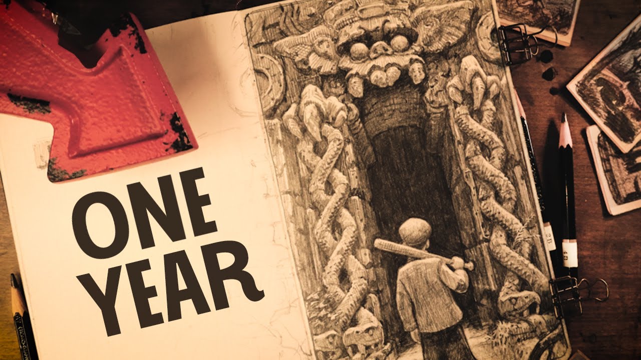 Я год занимался созданием вымышленных миров.