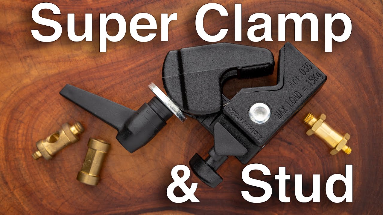 Manfrotto Super Clamp 035 & Stud 037