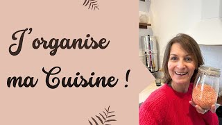 Organisation Cuisine : Vidons et rangeons ensemble !