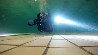 13-01-2011, GUE Basic 5 in swimmingpool Kampen, Diver PJ