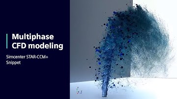 Multiphase CFD modeling | Snippet Simcenter STAR-CCM+ #SimcenterCFD #HowToSimcenterSTARCCM
