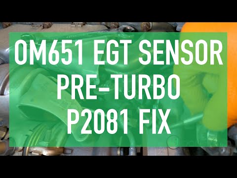 Mercedes P2081 Fix OM651 EGT Sensor