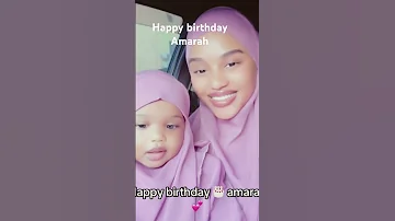Happy Birthday Amarah Leo Ni Birthday Ya Mtoto WA Paula Na Marioo Marioo Paula Kajala Shorts 