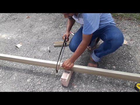 Video: Bolehkah anda memotong blok dengan gergaji besi?