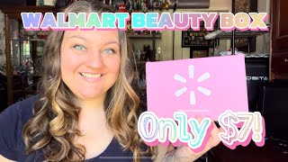 WALMART BEAUTY BOX SPRING 2024 UNBOXING! ONLY $7!