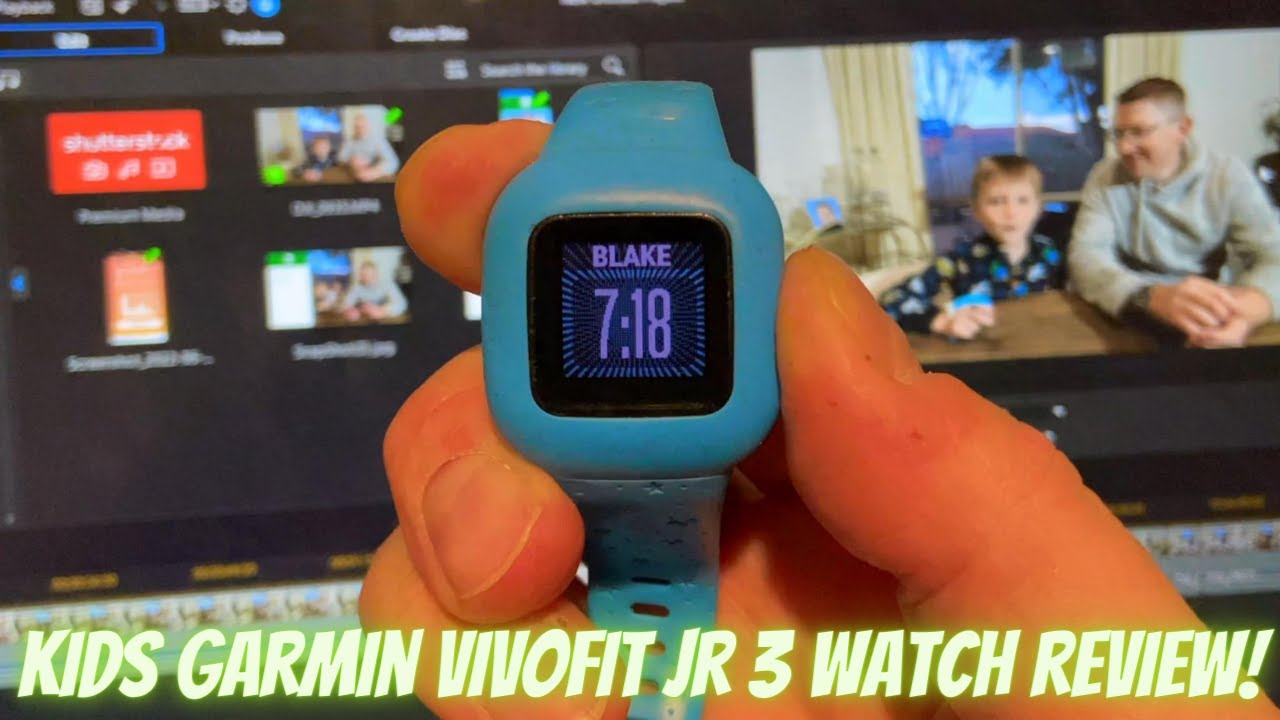 Long Garmin Kids Vivofit 3 Watch Review - YouTube