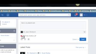 Edmodo Help   How to send a message to the teacher