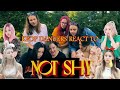 KPOP COVER TEAM REACT TO ITZY - ‘NOT SHY’ MV | ( K.O.T Cafe) Latvia