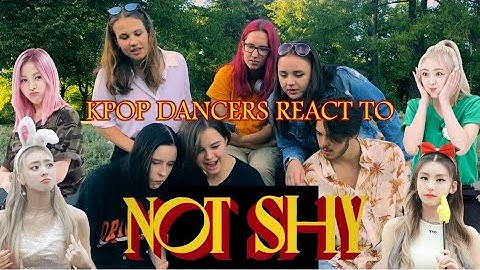 KPOP COVER TEAM REACT TO ITZY - ‘NOT SHY’ MV | ( K.O.T Cafe) Latvia