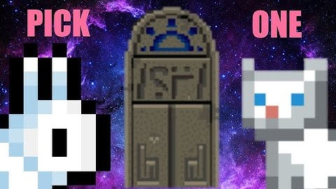 Kitty or Bunny! Starbound Challenge Door