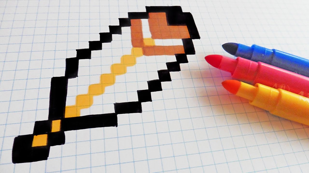 Handmade Pixel Art - How To Draw a Feather #pixelart - YouTube