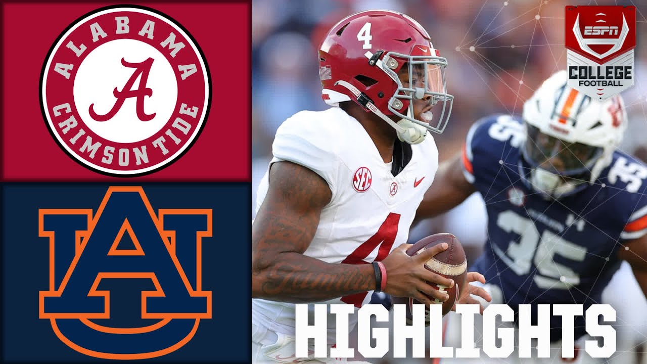 Alabama vs. Auburn live score, updates, highlights from Iron Bowl ...