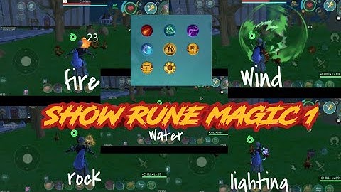 Show All Rune Magic Skill lvl. 1 | Utopia Origin