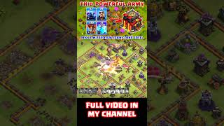 TH10 POWERFUL ARMY coc clashofclans trending viral gaming