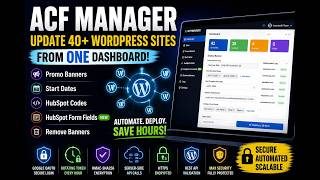 ACF Manager Application overview
