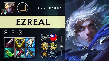 Ezreal ADC vs Draven - TW Challenger Patch 25.22