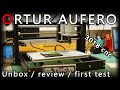 Ortur Aufero new 3018 cnc engraver / cutter [unbox / review / first test] can it cut aluminium?