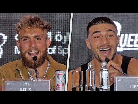 HIGHLIGHTS!! Jake Paul vs Tommy Fury • FINAL PRESS CONFERENCE | BT Sport Boxing