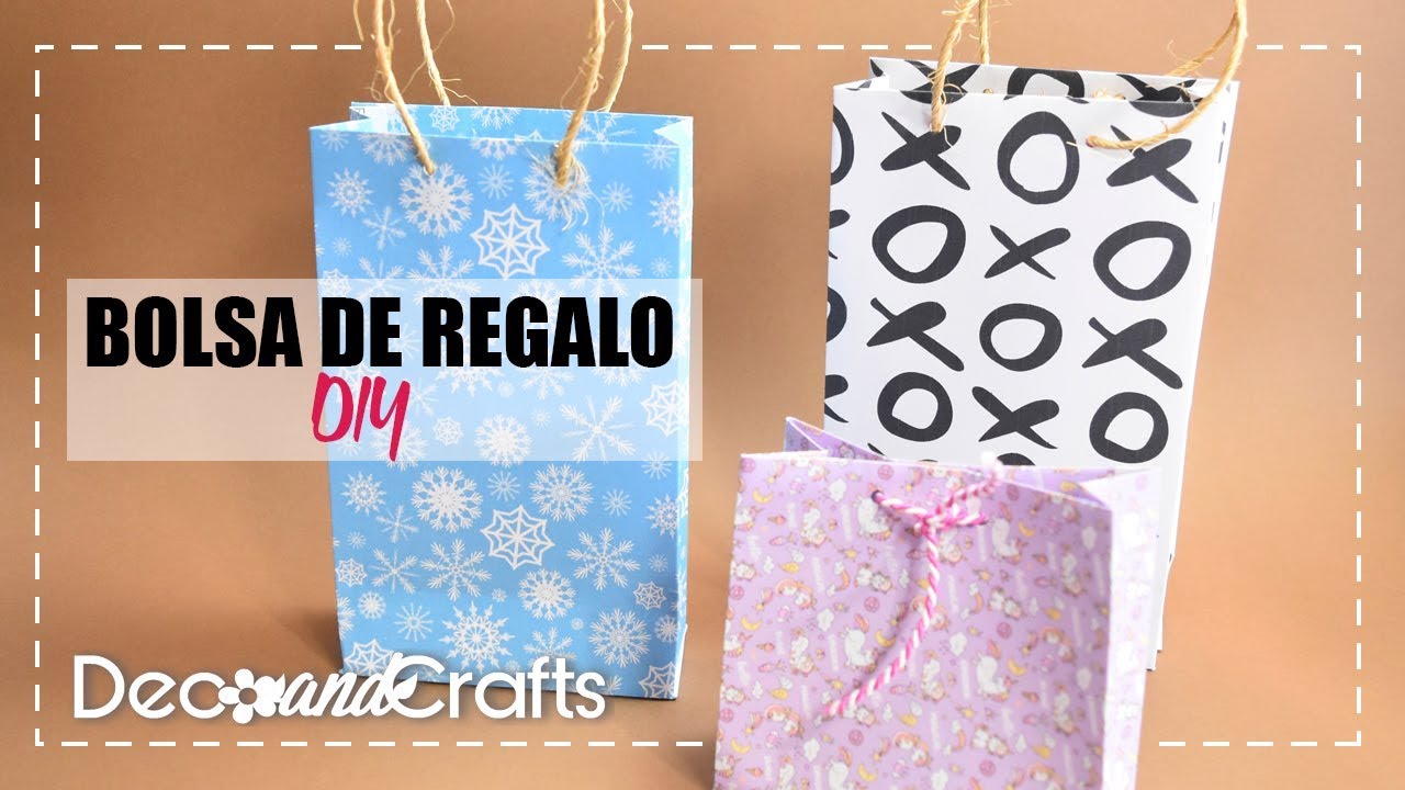 diy: bolsas de papel para regalos - MLC Estudio