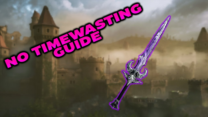 VOID SWORD UPGRADE GUIDE - NO TIMEWASTING (Citadelle des Morts)