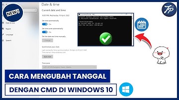 Cara Mengubah Tanggal Dengan CMD Di Windows 10 | Merubah Tanggal Dengan CMD