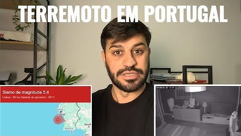 Terremoto de 5.4 em Portugal! Lisboa Acorda Sob Forte Tremor!