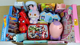 Ultimate collection of Toys🥰 Avengers toys, Piggybank, Spiderman, CAR Set, Stationary Set, Geometry