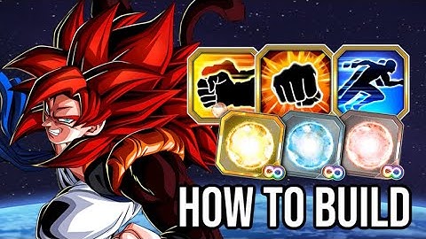 HOW TO BUILD AGL LR SUPER SAIYAN 4 GOGETA & WHERE CAN YOU GET THE SKILL ORBS: DBZ DOKKAN BATTLE
