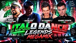 ITALO DANCE LEGENDS MEGAMIX 🔥 Gigi D’Agostino, Gabry Ponte, Danijay & DJ Sanny J | Classics REMIX