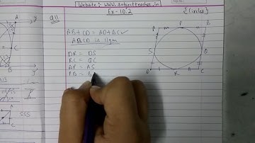 Chapter 10 Exercise 10.2 (Q10, Q11) CIRCLES || NCERT || Maths class 10