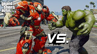 GTA 5 - Hulk vs Hulkbuster | Avengers Age of Ultron Battle!