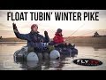 FLY TV - Float Tubin' Winter Pike - Cold Water Pike Fly Fishing