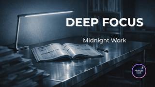 Deep Focus Music for Mental Focus | Structural Cracks – Midnight Desk Ambient (1 Hour)[Vol.247]