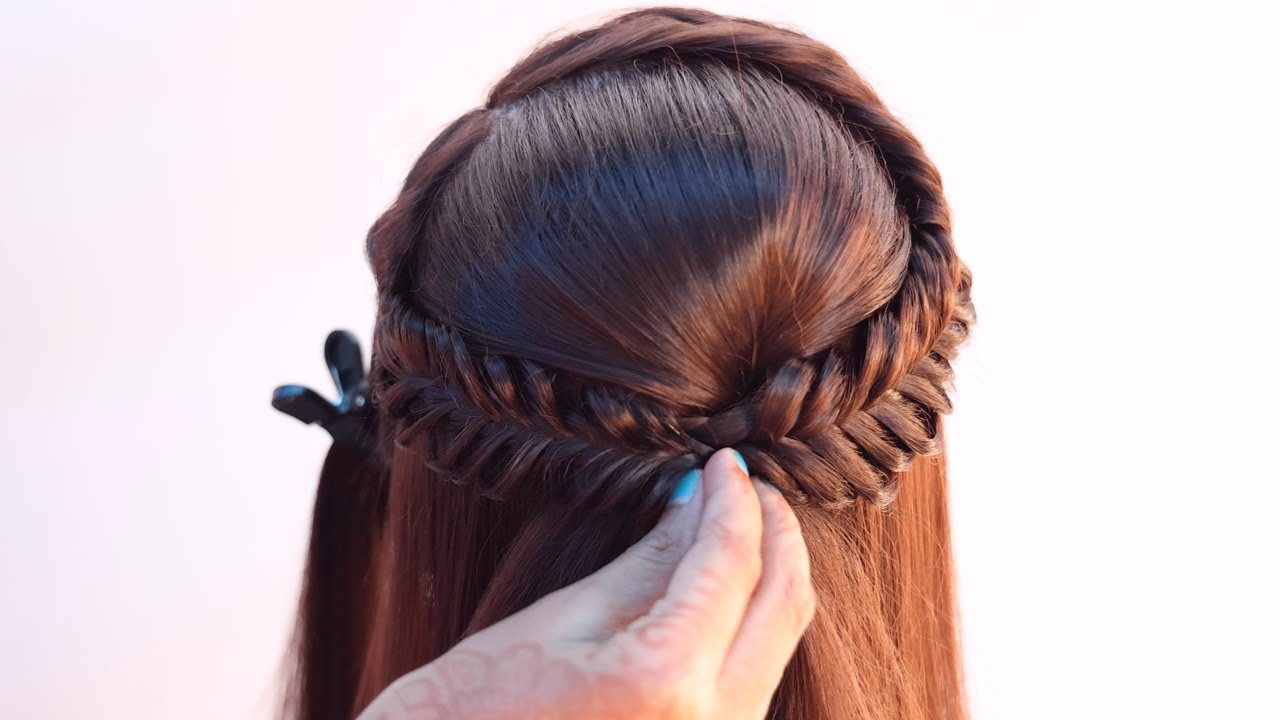 3 charming open hairstyle for festival look | beautiful hairstyle | cute hairstyle | day hairstyle