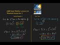 24. Binomial Expansion 2. Additional Maths OCR FSMQ