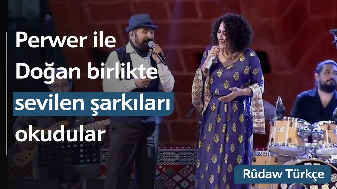 Şivan Perwer ile Aynur Doğan sürpriz bir şekilde bir araya geldi