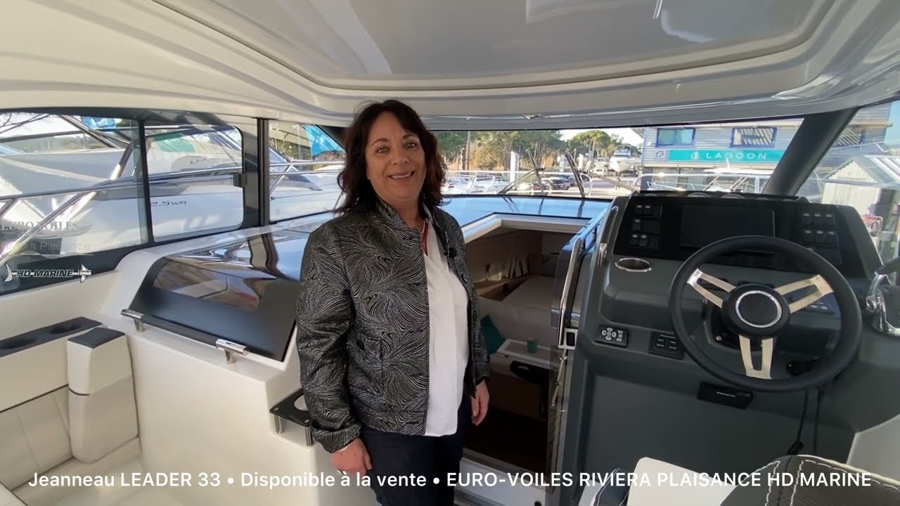 Jeanneau LEADER 33 Sportop - Bateau moteur disponible à la vente Euro voiles Riviera Plaisance